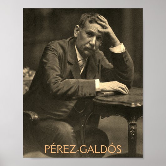 Poster de Benito Pérez-Galdós (Devant)