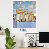 Poster de Berlin (Bureau à domicile)