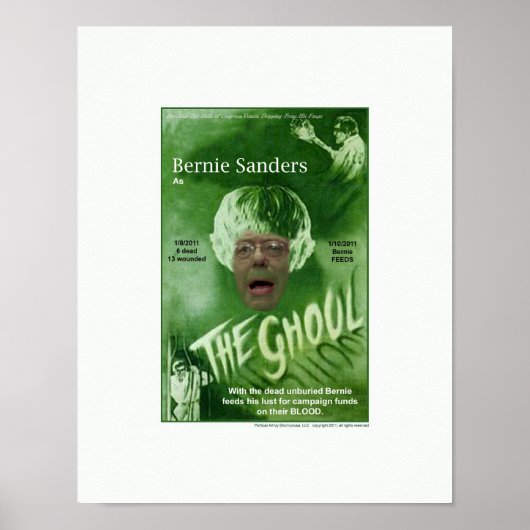 Poster de Bernie The Ghoul (Devant)