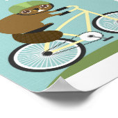 Poster de bicyclette de castor (Coin)