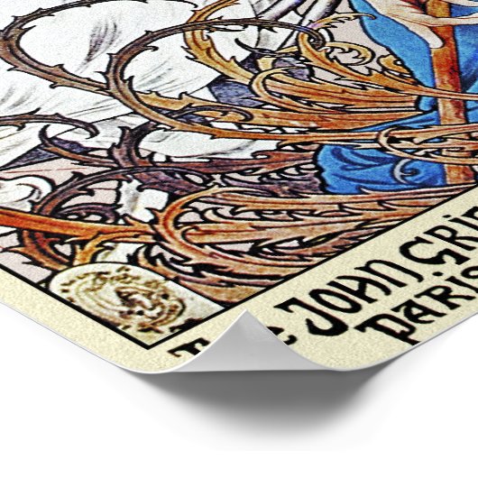 Poster de bicyclette Imprimer : Griffiths Cycles p (Coin)