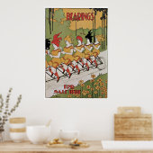 Poster de bicyclettes de roulements (Cuisine)