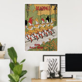 Poster de bicyclettes de roulements (Bureau à domicile)