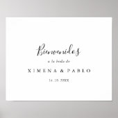 Póster de Bienvenida Boda Poster (Voorkant)