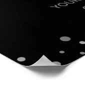 Poster de bienvenue de la fête de remise des diplô (Coin)