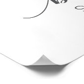 Poster de bienvenue de la Fête des mariées Citroui (Coin)