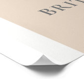 Poster de bienvenue de la Fête des mariées de boul (Coin)