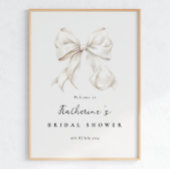 Poster de bienvenue de la Fête des mariées de noud