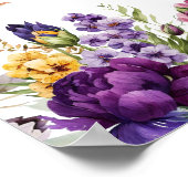 Poster de bienvenue de la Fête des mariées de prin (Coin)