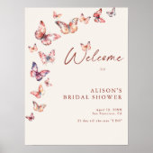 Poster de bienvenue de la Fête des mariées papillo (Devant)