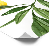 Poster de bienvenue de la Fête des mariées princip (Coin)