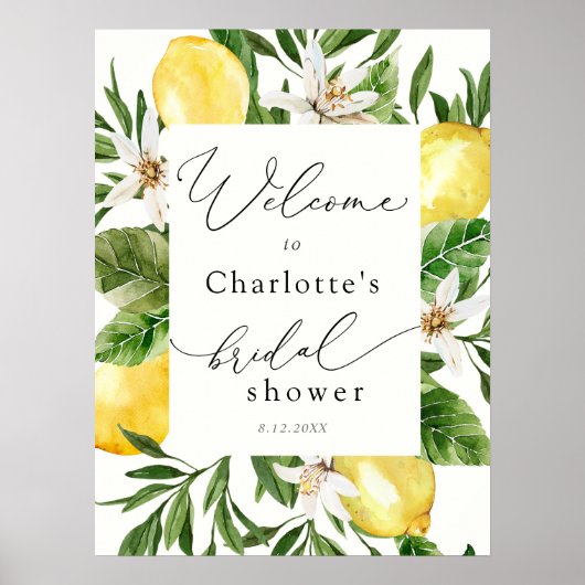 Poster de bienvenue de la Fête des mariées princip (Devant)