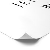 Poster de bienvenue du baby shower citrouille d'au (Coin)