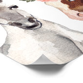 Poster de bienvenue du Baby shower du cheval (Coin)