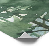 Poster de bienvenue du Baby shower Ours de la forê (Coin)