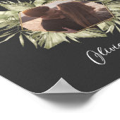 Poster de bienvenue du Mariage Boho Moody Sage (Coin)