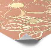 Poster de bienvenue du Mariage Boho Terracotta (Coin)