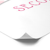 Poster de bienvenue pour la fête d'anniversaire de (Coin)