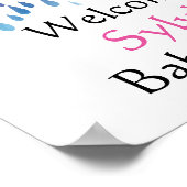 Poster de bienvenue pour les pluies printanières (Coin)