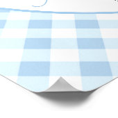 Poster de bienvenue sur le Baby shower des animaux (Coin)