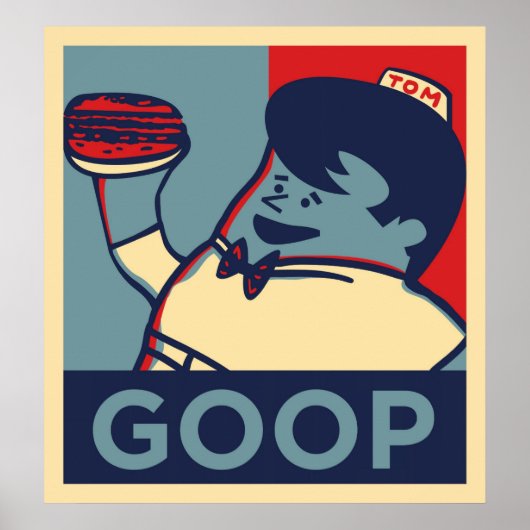 Poster de Big Tom pour le président (Devant)