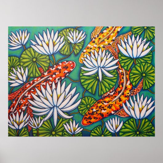 Poster de bijoux aquatiques Imprimer par Lisa Lore (Devant)