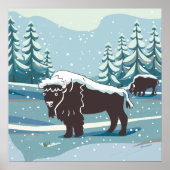 Poster de Bison Art (Devant)