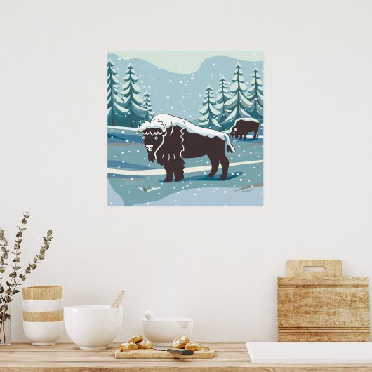 Poster de Bison Art (Cuisine)