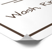 Poster de blanchisserie (Coin)