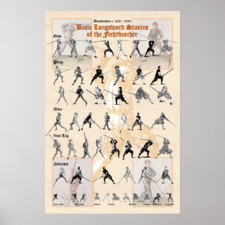 Poster de Blossfechten Longsword