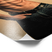 Poster de Blue Jeans Boy Hot Guy (Coin)