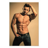Poster de Blue Jeans Boy Hot Guy (Devant)