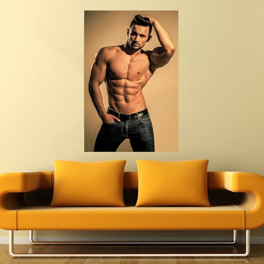 Poster de Blue Jeans Boy Hot Guy