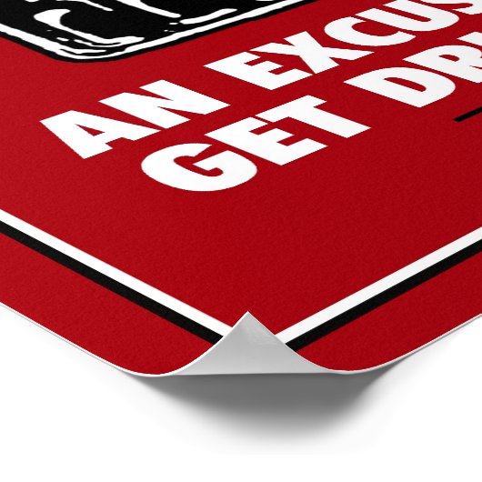 Poster de Bocce Dads - Rouge (Coin)