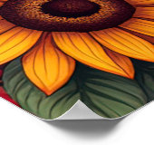 Poster de bon thanksgiving Turquie (Coin)