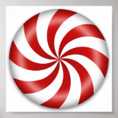 Poster de bonbons de menthe (Devant)