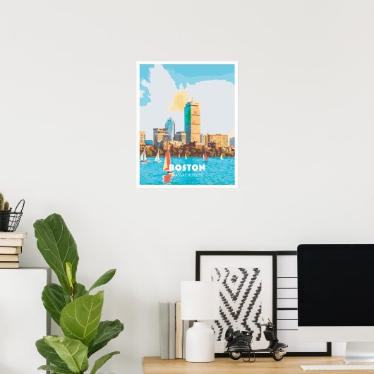 Poster de Boston (Bureau à domicile)