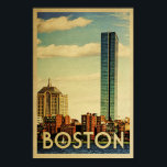 Poster de Boston Poster Vintage voyage Poster Harb<br><div class="desc">Une affiche de Boston pour les amateurs de rétro là-bas. Cette affiche de voyage vintage de Boston propose des articles de toilette gratuits et un sèche-cheveux. Grand cadeau de Boston pour ceux qui se sentent à la maison à Boston, Massachusetts ou si vous voulez un souvenir ou un souvenir de...</div>