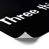 Poster de Bouddha citation sur la Vérité (Coin)