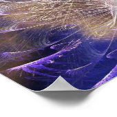 Poster de bouddha fractal (Coin)