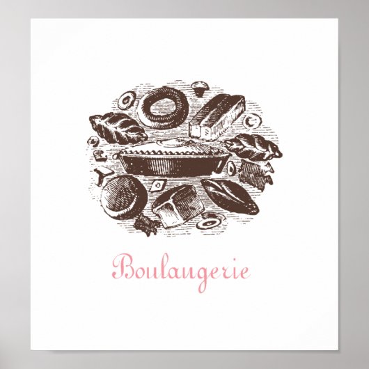 Poster de Boulangerie (Devant)