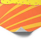 Poster de boulangerie rétro, thème de la nourritur (Coin)