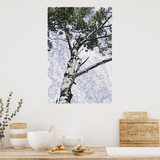 Poster de bouleau (Cuisine)