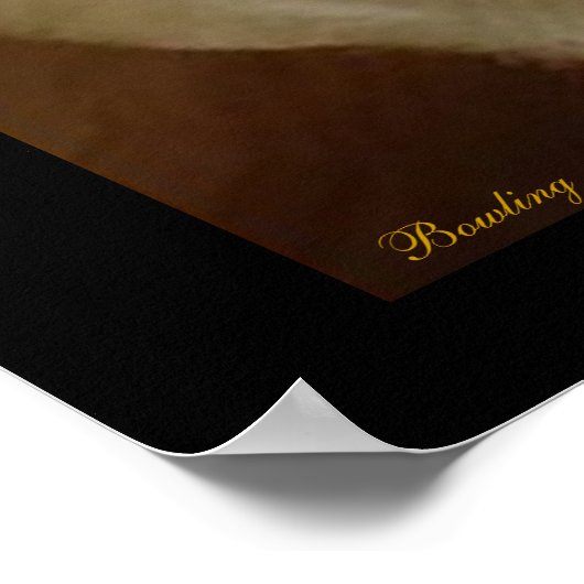 Poster de Bowling (Coin)