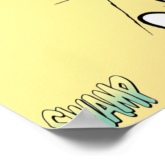 Poster de Bowling à dix broches du marais (Coin)