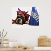 poster de boxer pom-pom girl (Cuisine)