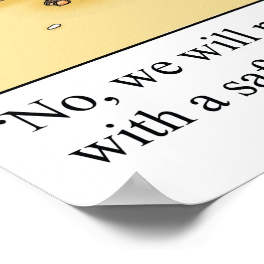 Poster de breffage de sécurité en milieu de travai (Coin)