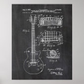 Poster de brevet de guitare (Devant)