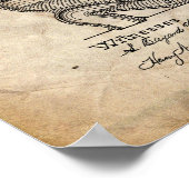 Poster de brevet de la Citerne Toilette (Coin)