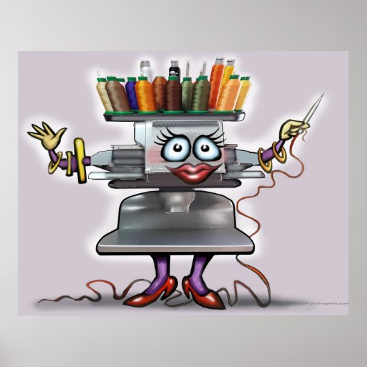 Poster de broderie (Devant)